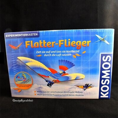 Flatter-Flieger, 4 Stück Ornithopter, KOSMOS Flugmaschinen