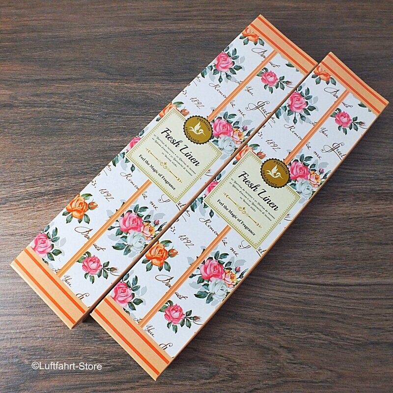 Räucherstäbchen Räucherstäbchen "Frisch gewaschene Wäsche" 40 Stück