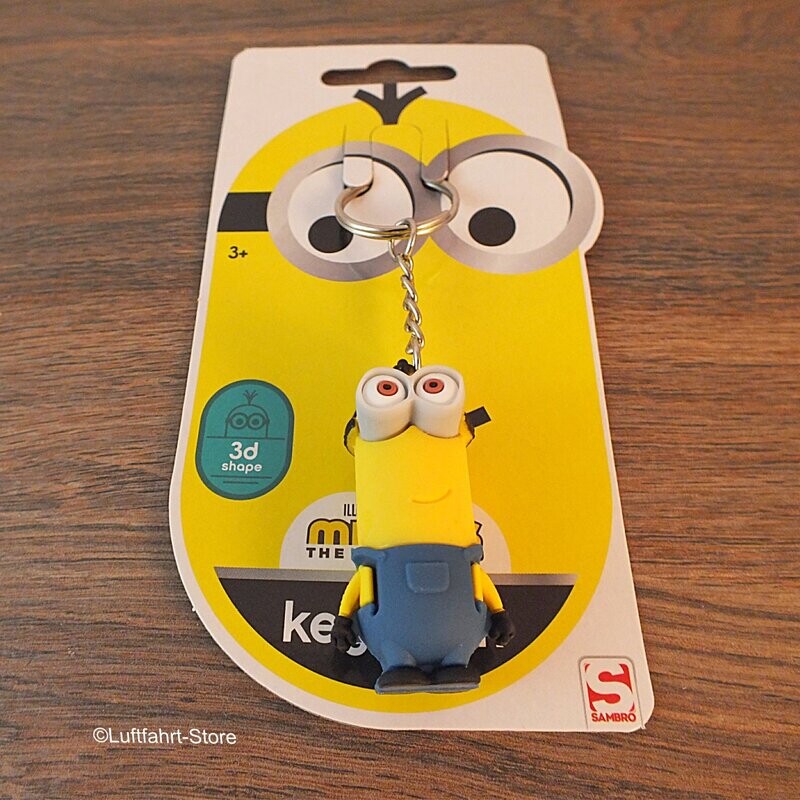 Minions 3D-Schlüsselanhänger Kevin Keychain Minions 3D-Schlüsselanhänger Kevin Keychain