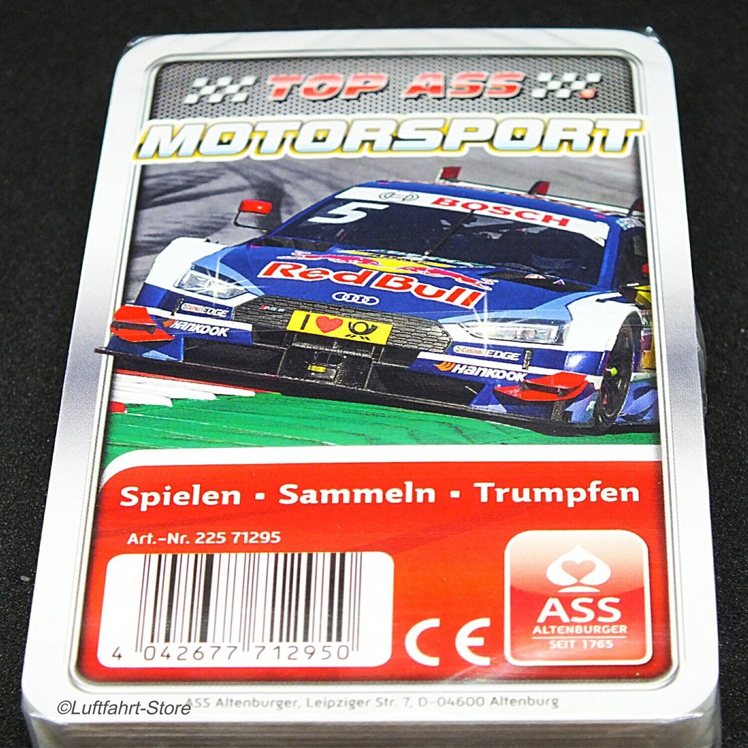 Quartettspiel TOP ASS  Motorsport, 32 Karten