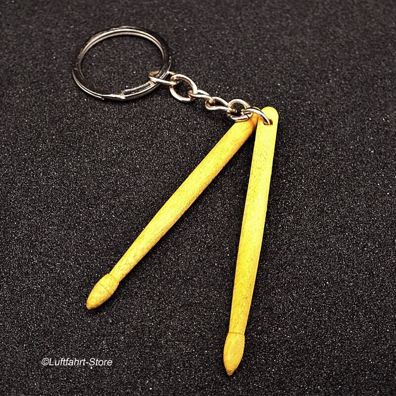 Schlüsselanhänger Drumsticks für Schlagzeuger Schlüsselanhänger Drumsticks für Schlagzeuger