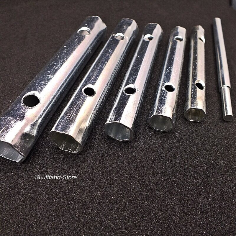 Sechskant-Rohrschlüssel-Satz 6-teilig 8-17 mm Sechskant-Rohrschlüssel-Satz 6-teilig 8-17 mm