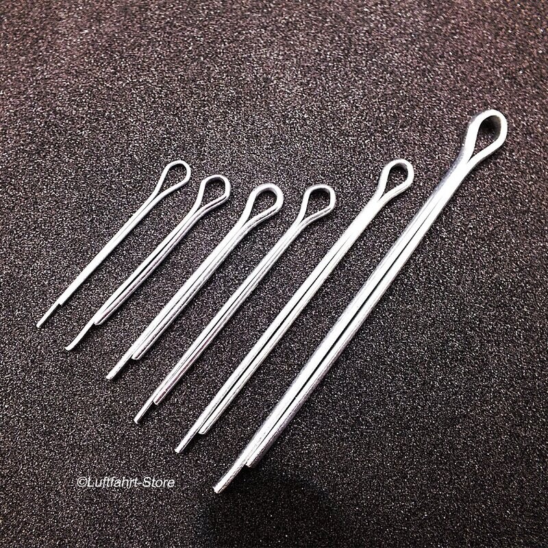 Sicherungssplint/ Federsplint 10 Stück 1,6 x 25 mm ISO 1234 Sicherungssplint/ Federsplint 10 Stück 1,6 x 25 mm ISO 1234