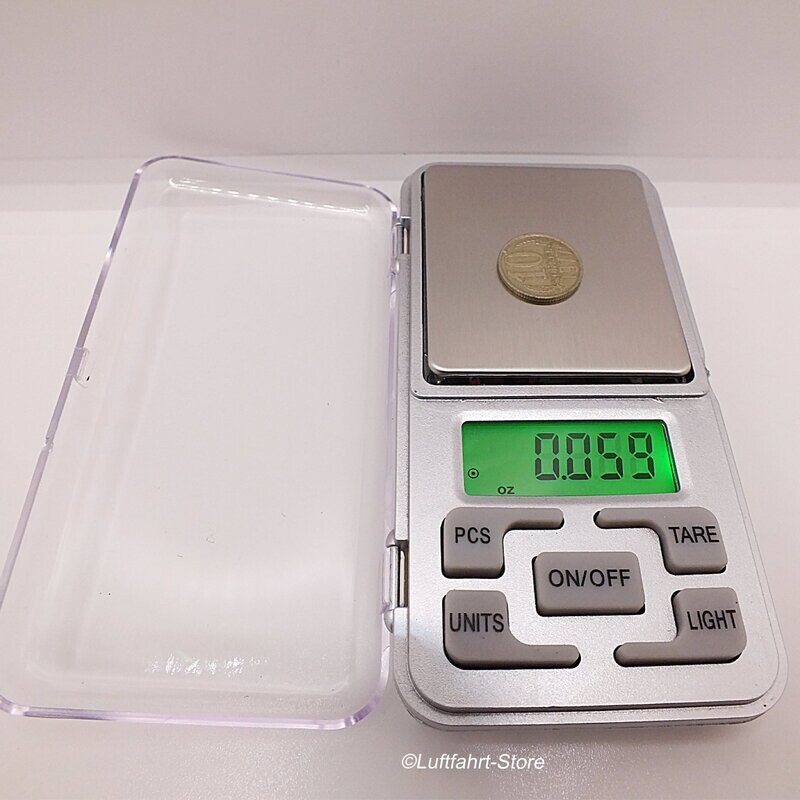 Elektronische Schmuckwaage 0,1 g bis 500g Elektronische Schmuckwaage 0,1 g bis 500g