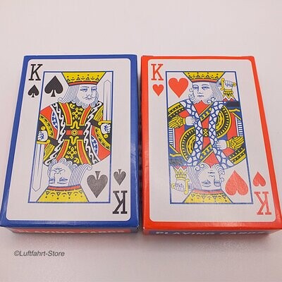 Spielkarten, 2 x 54 Französisches Blatt, Poker, Canasta, Skat