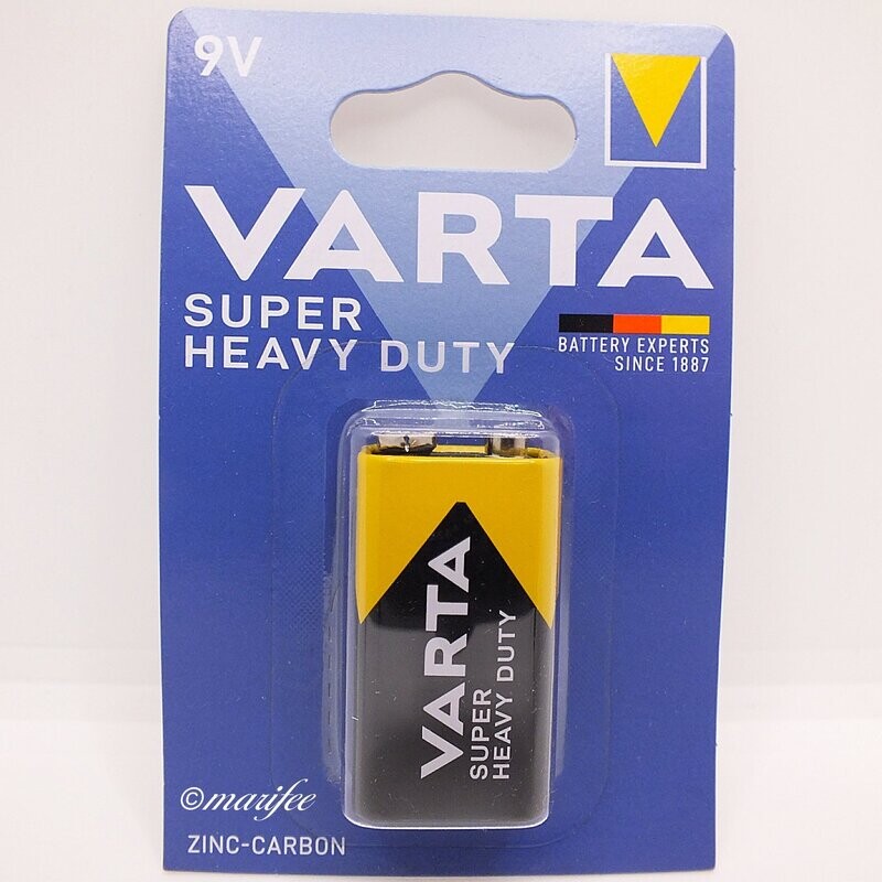 Varta® Super Heavy Duty Batterie 9V Block