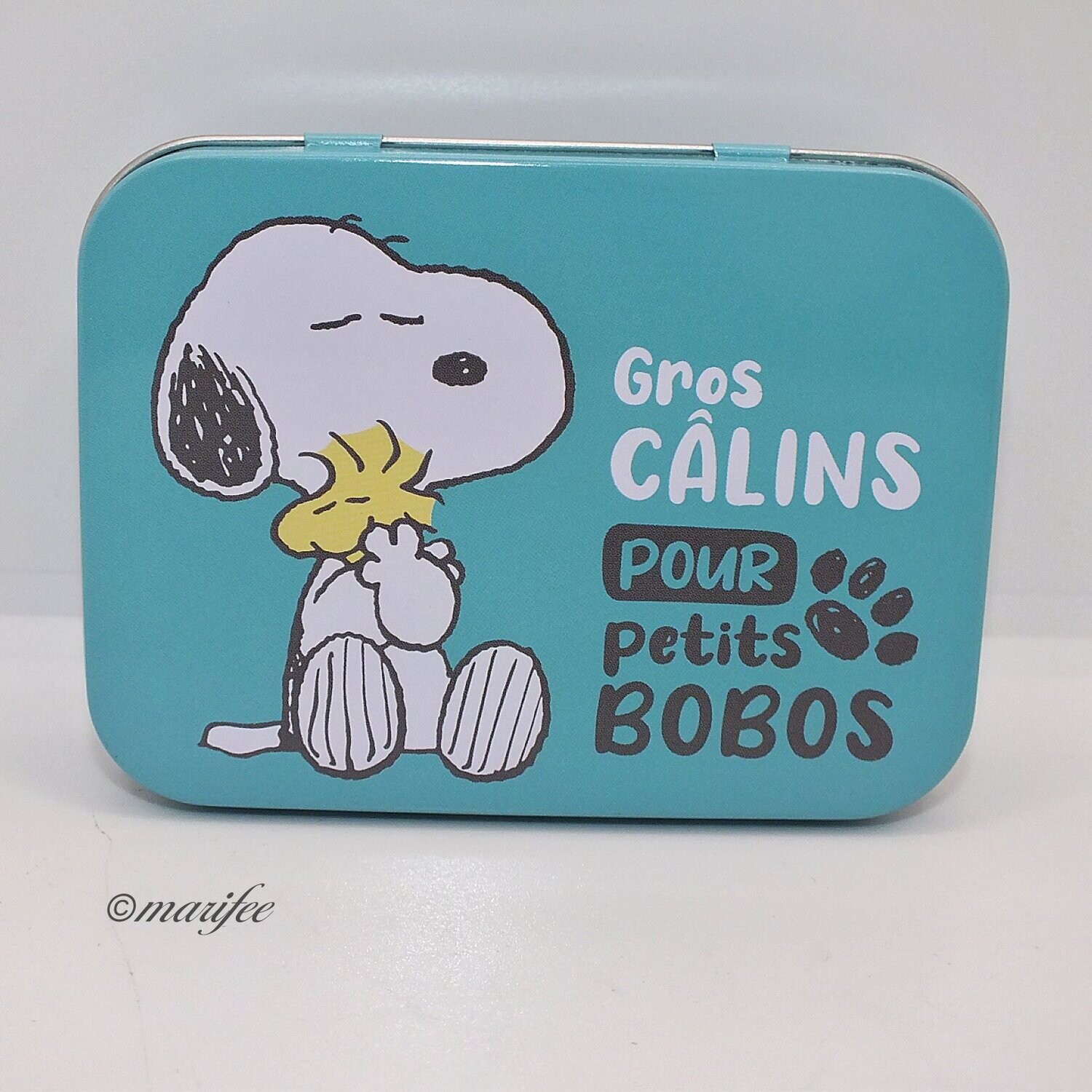 Pflaster-Box Snoopy Peanuts, 24-teilig in hochwertiger Metalldose