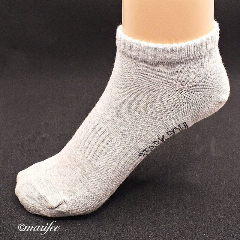 Sneaker-Socken Mesh, Baumwolle 3 Paar, Gr. 35-38