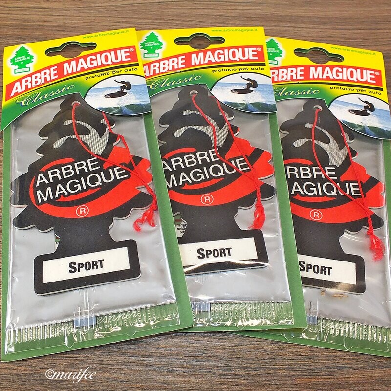 Arbre Magique Dufbaum, 3 Stück Sport, Lufterfrischer Arbre Magique Dufbaum, 3 Stück Sport, Lufterfrischer
