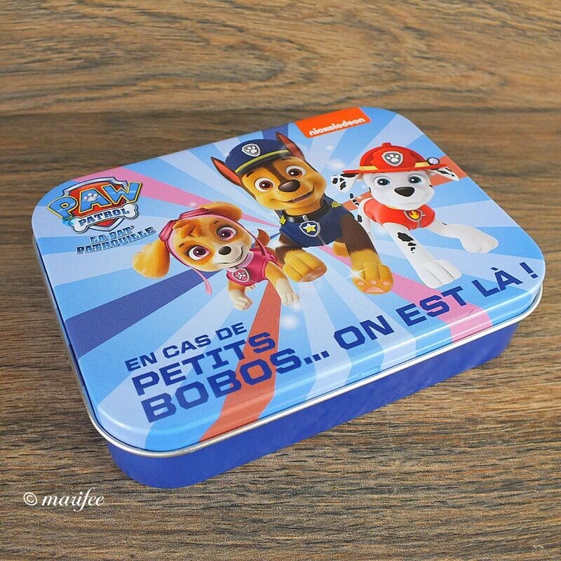 Pflaster-Box PAW Patrol, 24-teilig, Metalldose Pflaster-Box PAW Patrol, 24-teilig, Metalldose