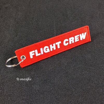 Luftfahrt-Schlüsselanhänger Flight Crew, 129 x 29 mm