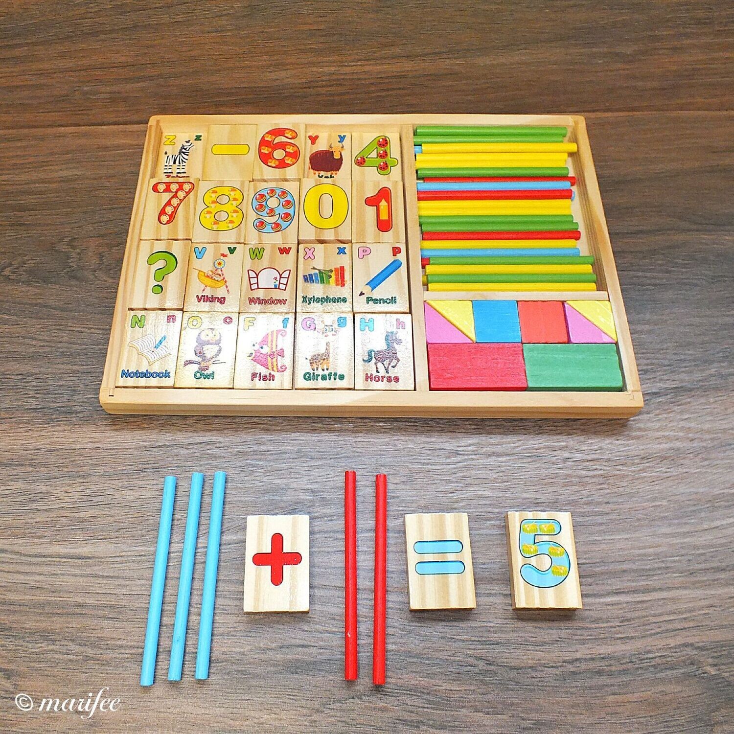 Mehrzweck-Lernbox, Rechnen, Zählen, Englisch