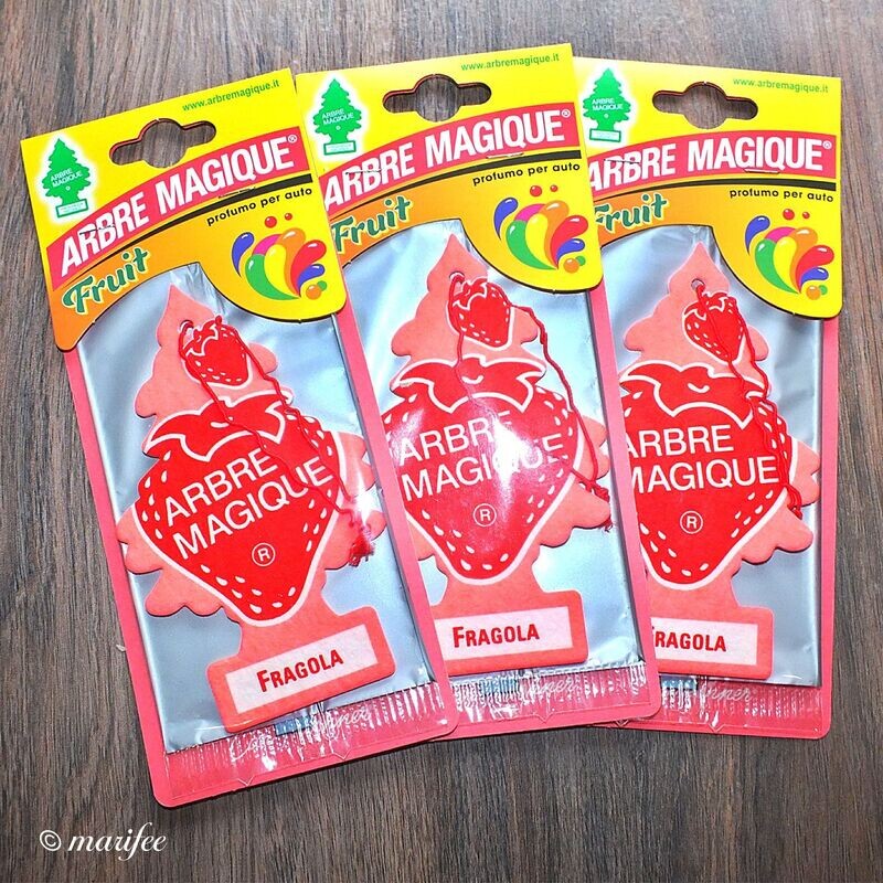 Arbre Magique Duftbaum, 3 Stück Fragola, Erdbeere Arbre Magique Duftbaum, 3 Stück Fragola, Erdbeere