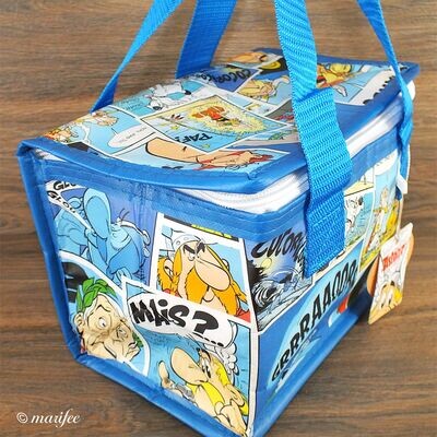 Asterix-Kühltasche, Comic-Design, Lunchbox aus recycelten Plastikflaschen​
