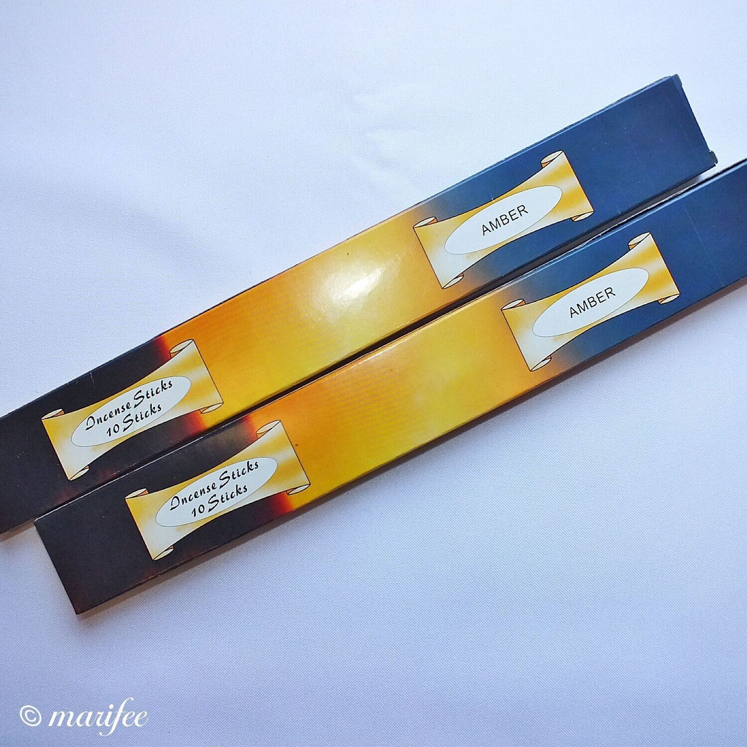 Räucherstäbchen Amber, 20 Stück, 26 cm