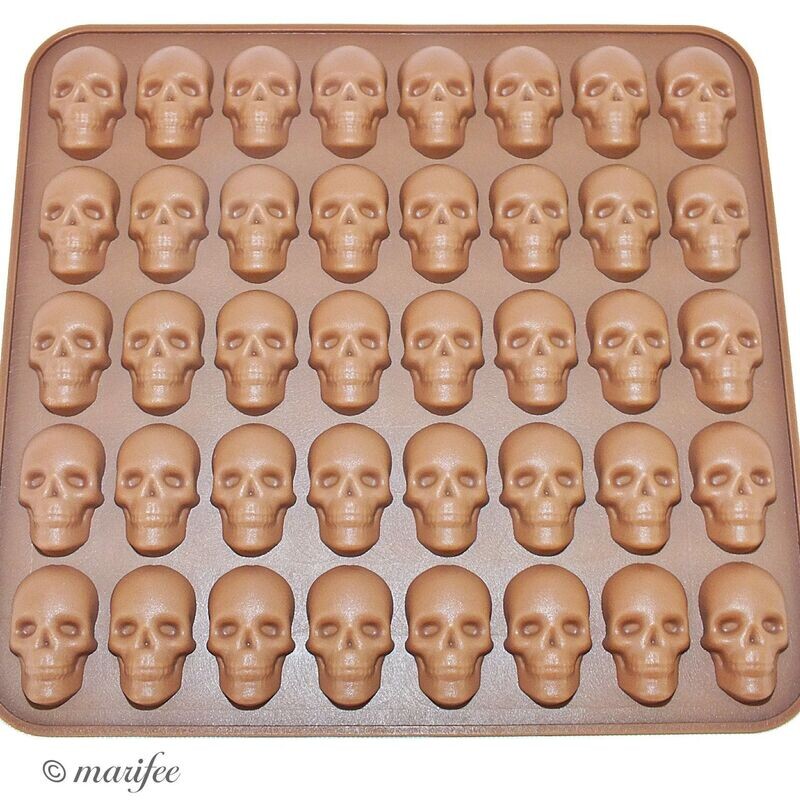 Silikonform Skull zur Herstellung von Süssigkeiten Silikonform Skull zur Herstellung von Süssigkeiten