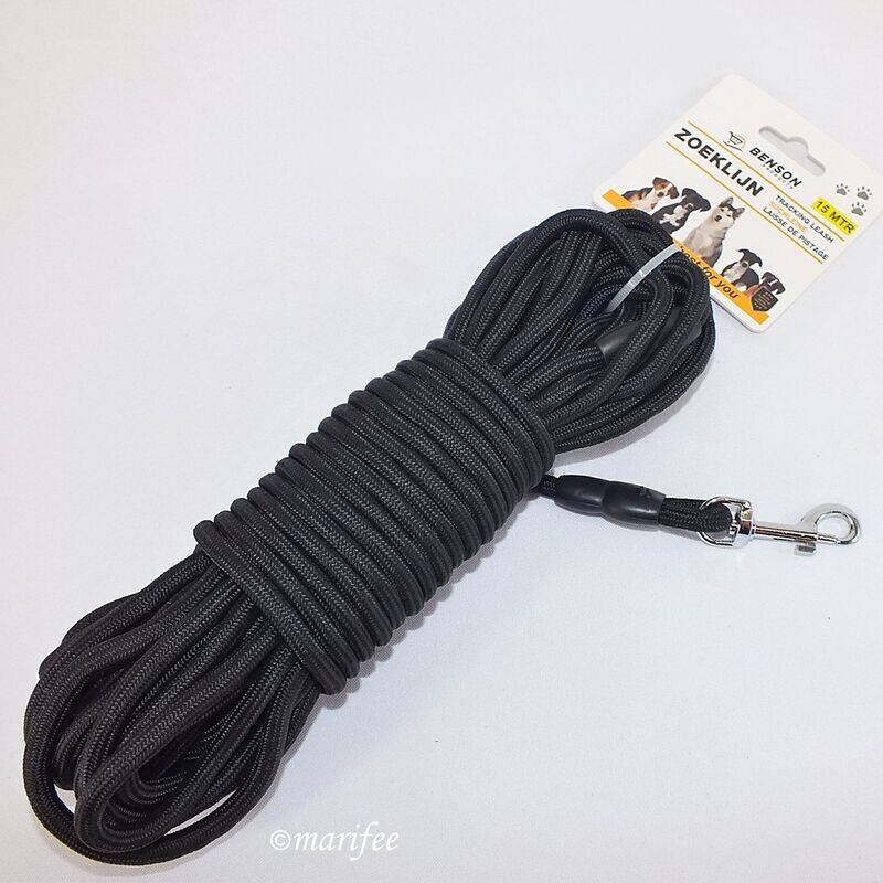 Hunde-Schleppleine 15 Meter, 6 mm, rund, Nylon Hunde-Schleppleine 15 Meter, 6 mm, rund, Nylon