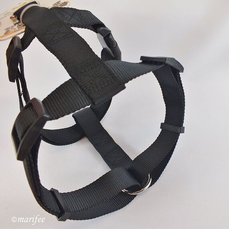 Hundegeschirr Grösse L, Brustumfang 40–65 cm, Nylon Hundegeschirr Grösse L, Brustumfang 40–65 cm, Nylon