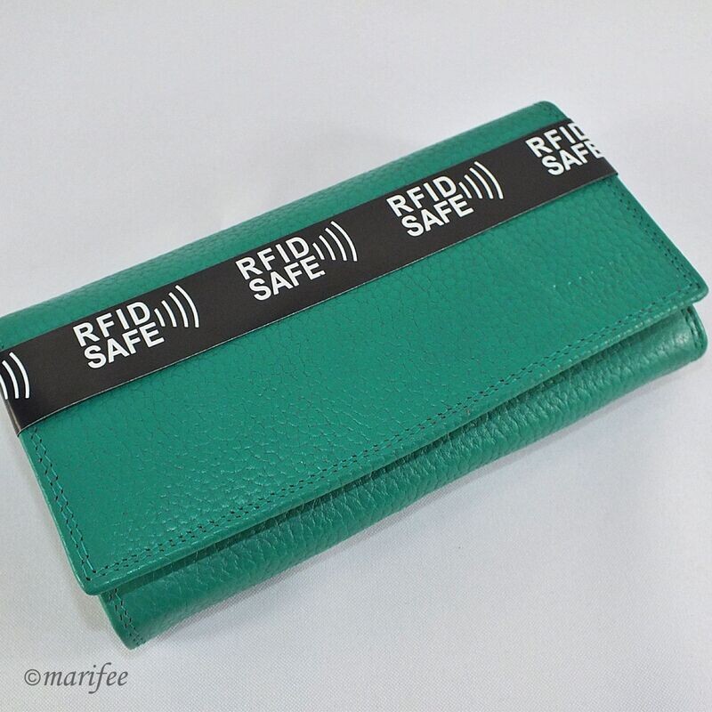 Leder-Geldbörse, RFID, Leonardo Verelli, 17 Fächer Leder-Geldbörse, RFID, Leonardo Verelli, 17 Fächer