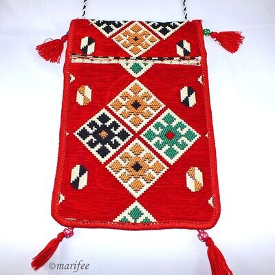Kelim-Tasche, traditionell gewebt, Kilim-Tasche