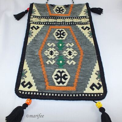 Kelim-Tasche, traditionell gewebt, Kilim-Tasche