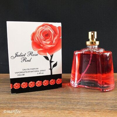 Eau de Parfum, Juliet Rose Red, Natural Spray-Vaporisateur 100 ml