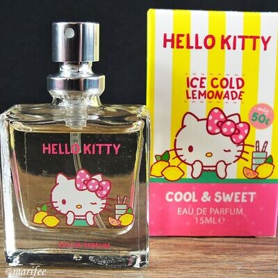 Hello Kitty Eau de Parfum, Ice Cold Lemonade,15 ml, Vaporisateur