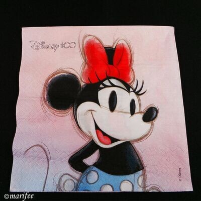 Disney® Minnie-Servietten, 20 Stück, 33 x 33 cm, Geburtstag