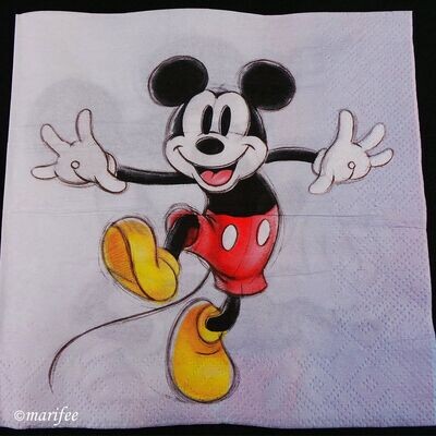 Disney® Mickey-Servietten, 20 Stück, 33 x 33 cm, Geburtstag