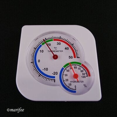 Thermometer-Hygrometer, analoges Temperatur-Messgerät