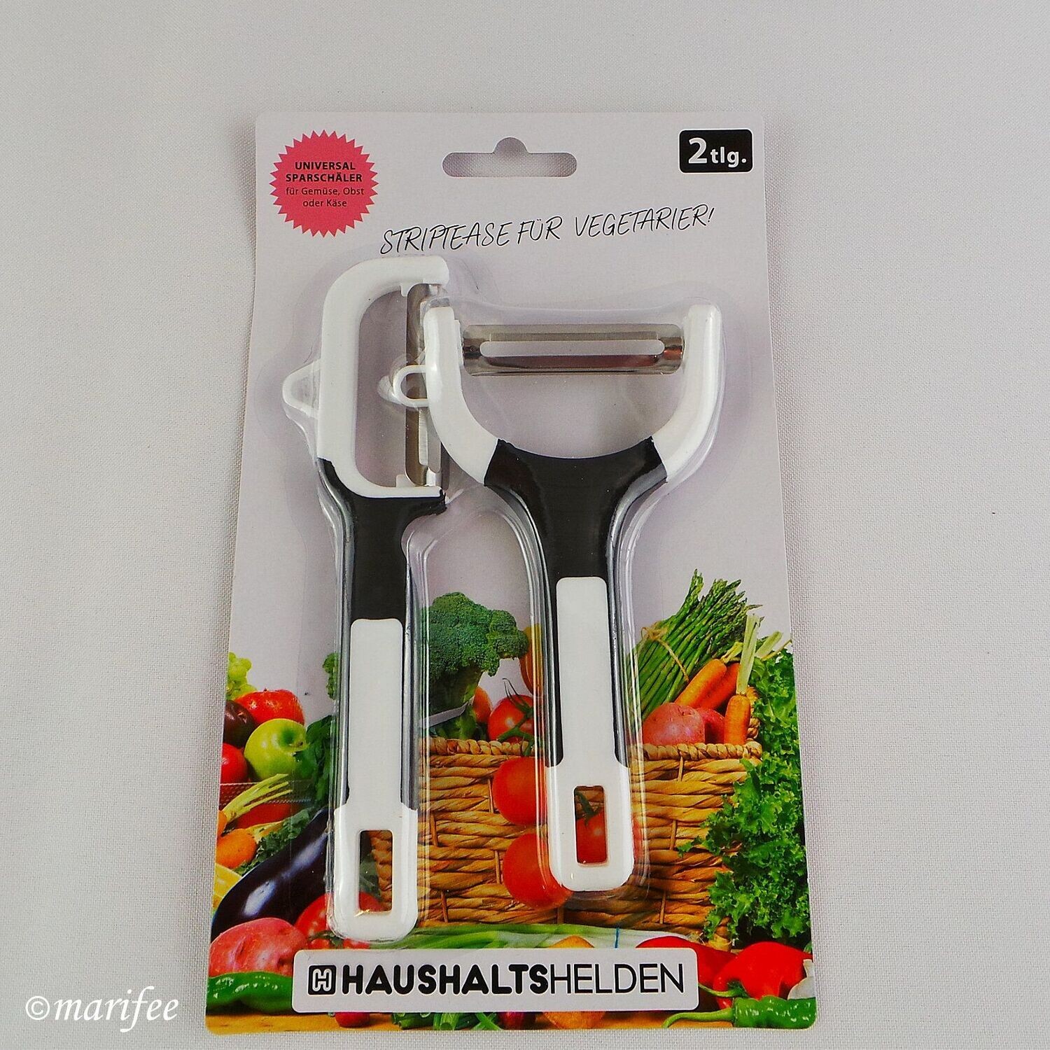 Multischäler-Set, 2-teilig, Kunststoff/ Edelstahl