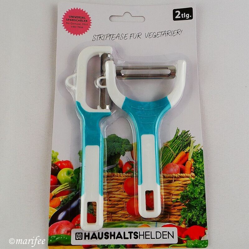 Multischäler-Set, 2-teilig, Kunststoff/ Edelstahl Multischäler-Set, 2-teilig, Kunststoff/ Edelstahl