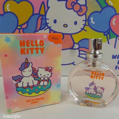 Hello Kitty Eau de Parfum, Pfirsich, 15 ml, Vaporisateur