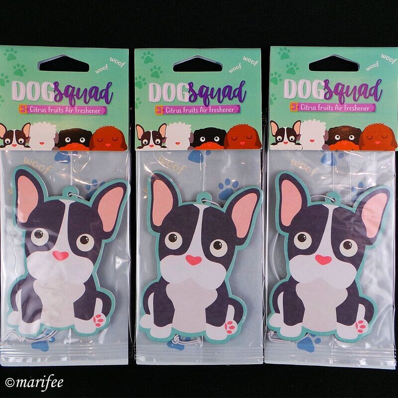 Auto-Lufterfrischer Dog Squad, 3 Stück, Kirschblüte Auto-Lufterfrischer Dog Squad, 3 Stück, Kirschblüte
