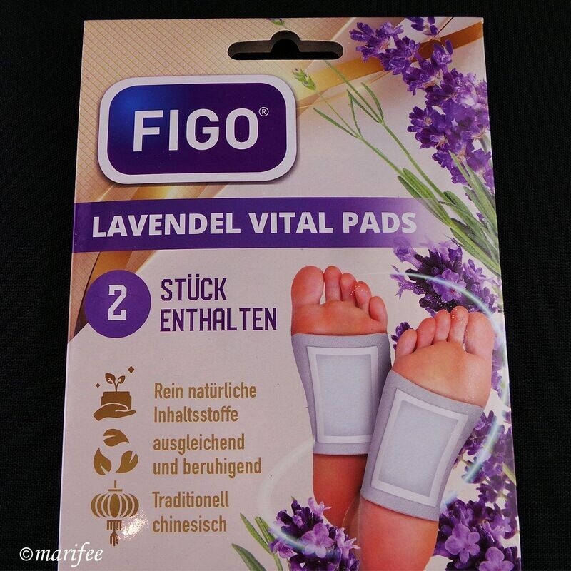 Lavendel-Vitalpads, 2 Stück, natürliche Wirkstoffe