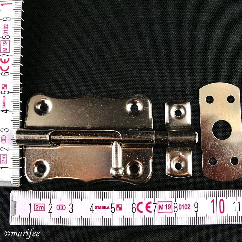 Türriegel verzinkt, 70 mm, Bolzenriegel, Schubriegel Türriegel verzinkt, 70 mm, Bolzenriegel, Schubriegel
