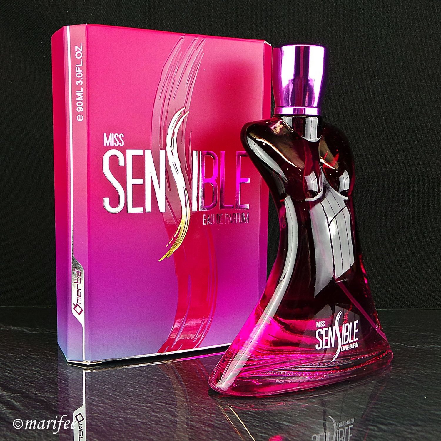 Damen-Parfum Miss Sensible, 90 ml, Eau de Parfum Zerstäuber-Flacon
