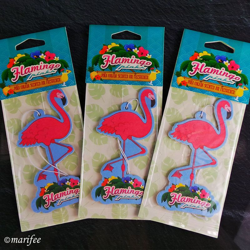 Auto-Lufterfrischer Flamingo, 3 Stück, Pina Colada Auto-Lufterfrischer Flamingo, 3 Stück, Pina Colada