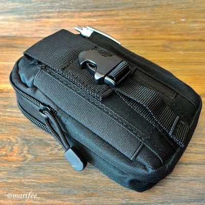 Gürteltasche Schwarz, Handytasche, 120 x 180 x 60 mm