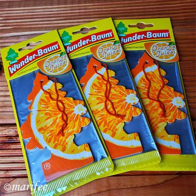 Wunderbaum Lufterfrischer, 3 Stück, Orange Juice Wunderbaum Lufterfrischer, 3 Stück, Orange Juice
