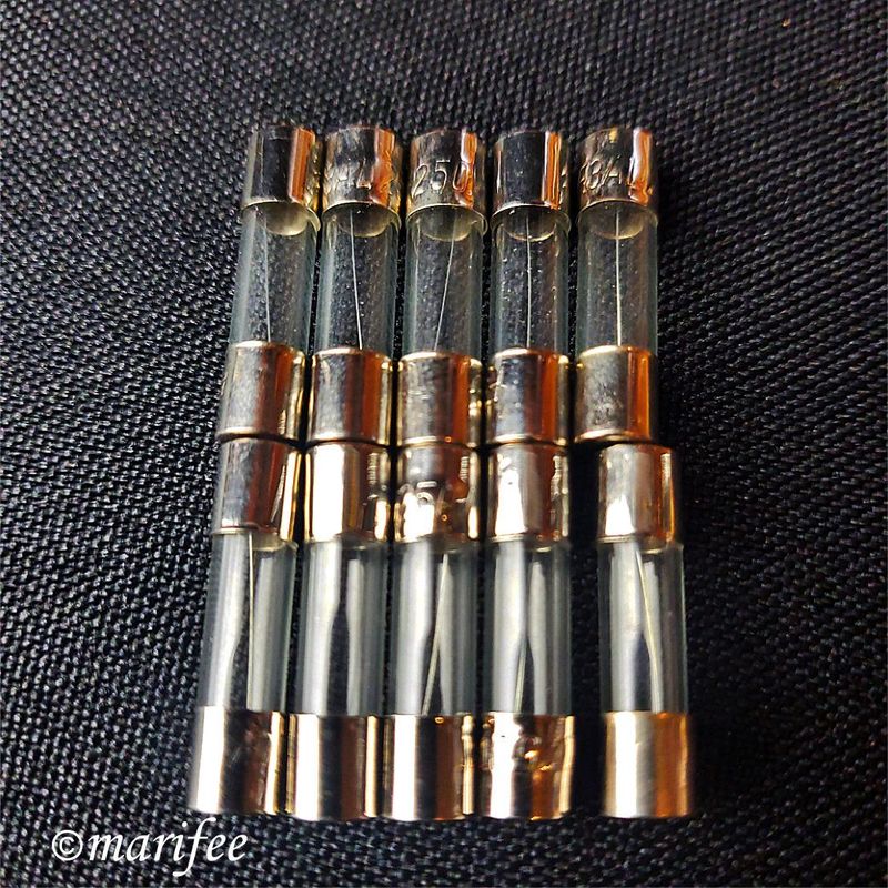 Feinsicherungen, 5 × 20 mm 10 Stück F10AL 250 V Feinsicherungen, 5 × 20 mm 10 Stück F10AL 250 V