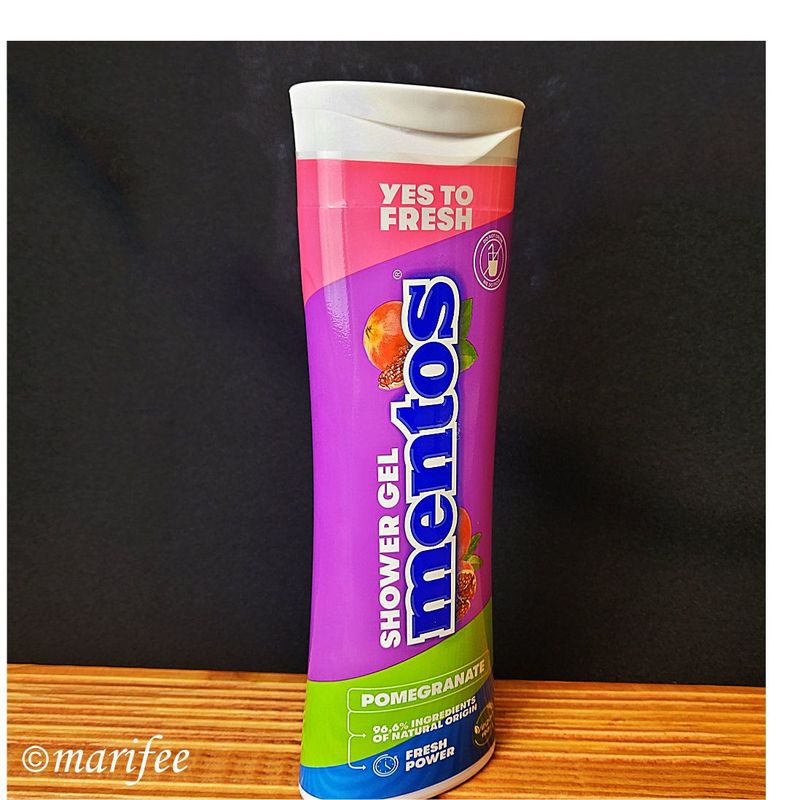 Mentos Duschgel Granatapfel, 300 ml, 100 % Vegan Mentos Duschgel Granatapfel, 300 ml, 100 % Vegan