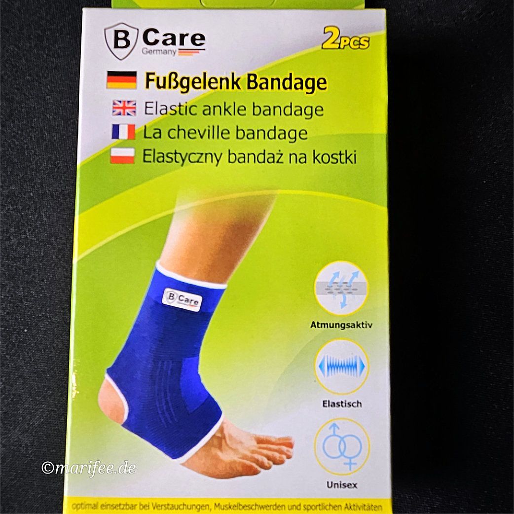 Universal-Fussgelenk-Bandage, atmungsaktiv, Elastisch