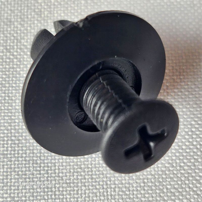Kunststoff-Spreiznieten, 10 Stück 6,2 × 12 × 14,5 mm Kunststoff-Spreiznieten, 10 Stück 6,2 × 12 × 14,5 mm