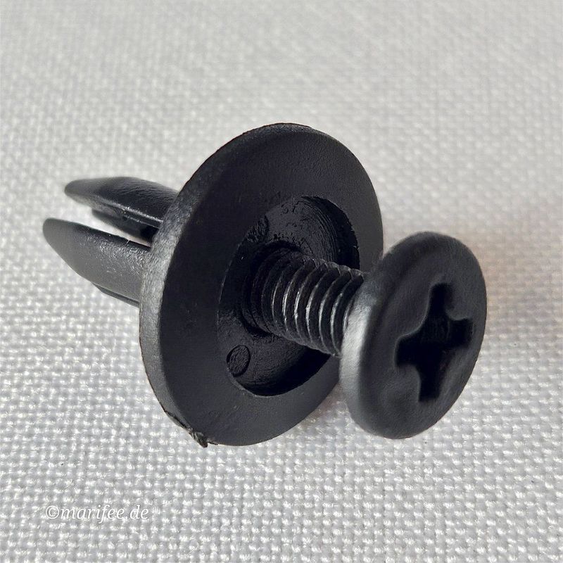 Kunststoff-Spreiznieten, 10 Stück 5,6 × 14 ×15 mm Kunststoff-Spreiznieten, 10 Stück 5,6 × 14 ×15 mm