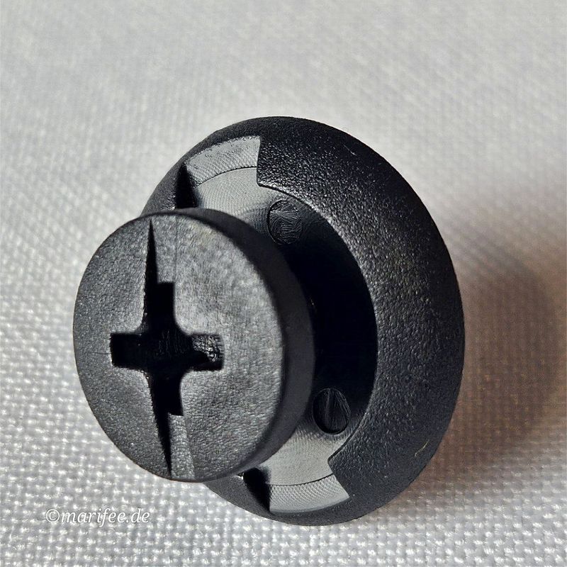 Kunststoff-Spreiznieten, 10 Stück 8,5 × 9,5 ×19 mm Kunststoff-Spreiznieten, 10 Stück 8,5 × 9,5 ×19 mm
