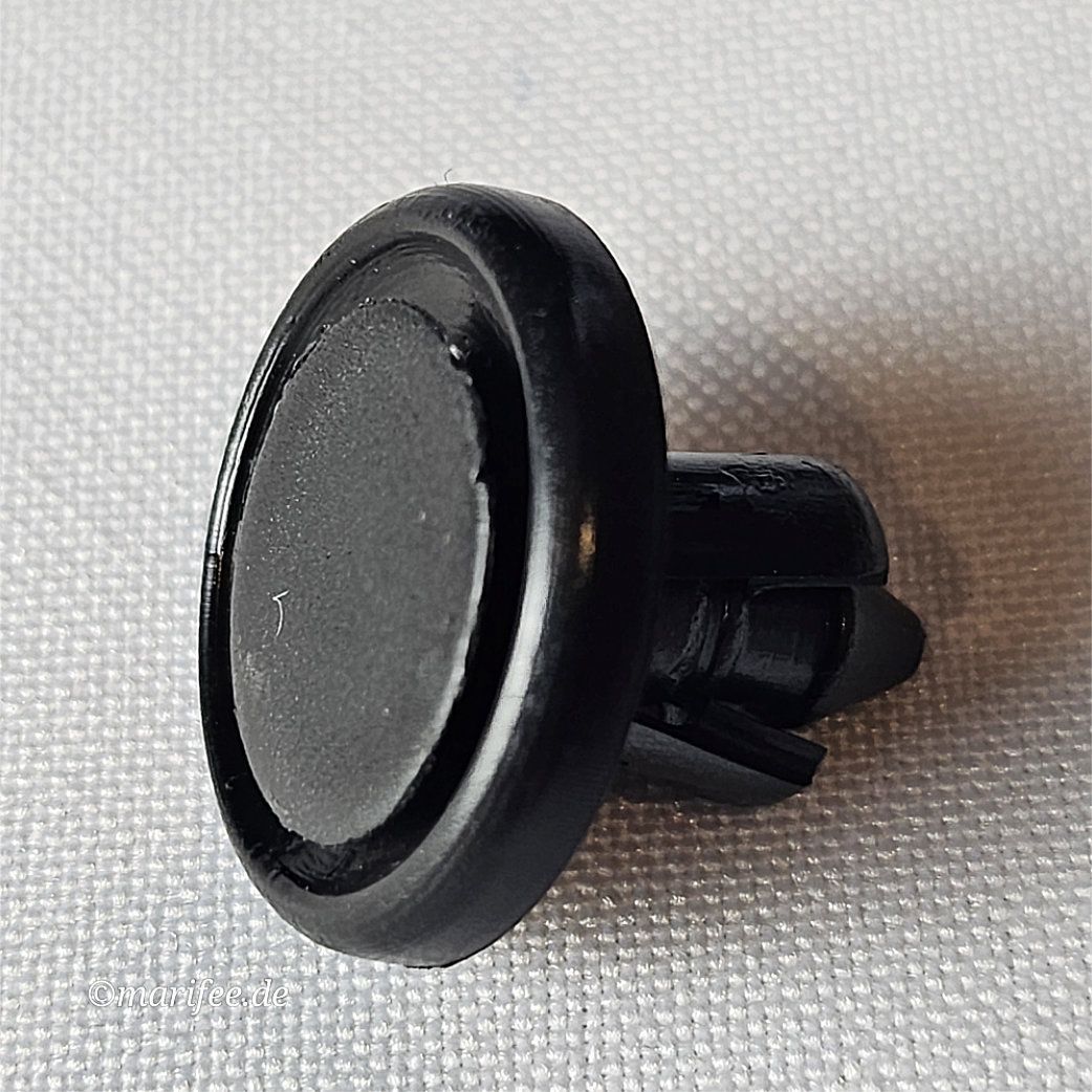 Kunststoff-Spreiznieten, 10 Stück 7 × 11 × 19,5 mm