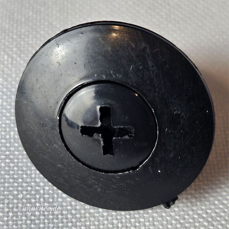 Kunststoff-Spreiznieten, 10 Stück 9 × 10 × 19,5 mm Kunststoff-Spreiznieten, 10 Stück 9 × 10 × 19,5 mm