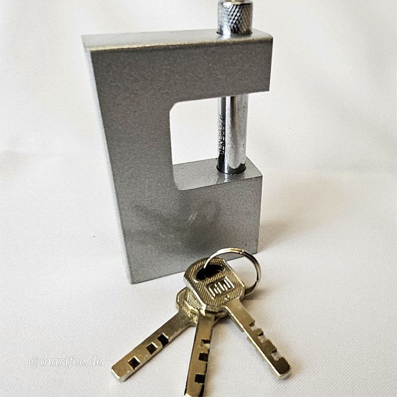 Sicherheits-Vorhängeschloss Monoblock 86 × 54 × 19 mm Sicherheits-Vorhängeschloss Monoblock 86 × 54 × 19 mm
