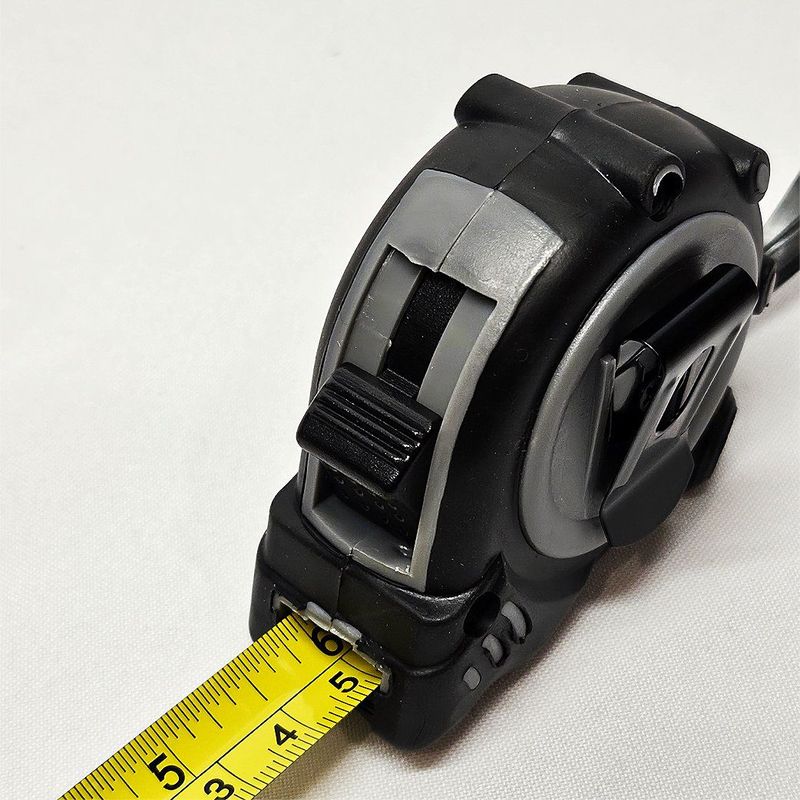 Automatik-Rollbandmass mit Gürtelclip, 3 Meter Automatik-Rollbandmass mit Gürtelclip, 3 Meter